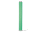 Lampă de podea cilindrică verde mentă cu model de stele.