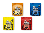 Fire poser blød lakrids: Original, Salmiak, Fyldt (jordbær, karamel, choko, banan) og LakridsMix.