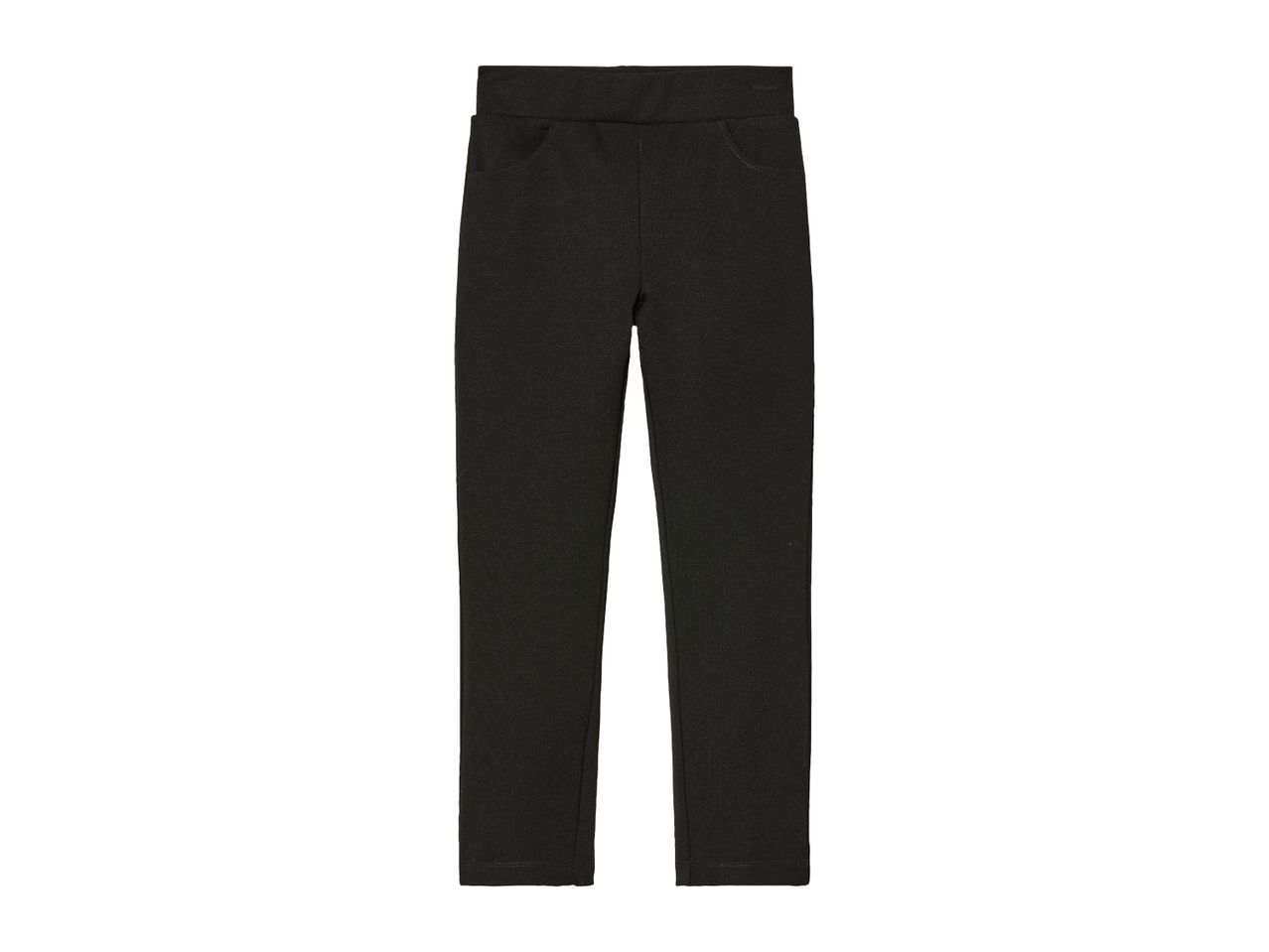 Girls’ Black Jersey School Trousers