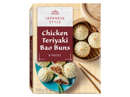 Bao bandelės su Teriyaki vištiena, 224 g