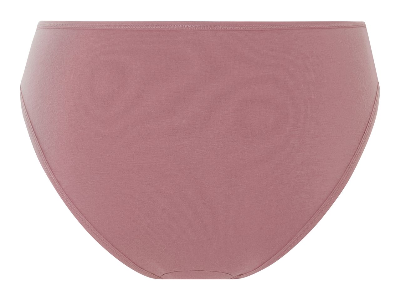 Pink cotton briefs with a simple design