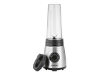 Ασημένιο μπλέντερ κοκτέιλ Silvercrest® Smoothie-Maker με αποσπώμενο καπάκι.
