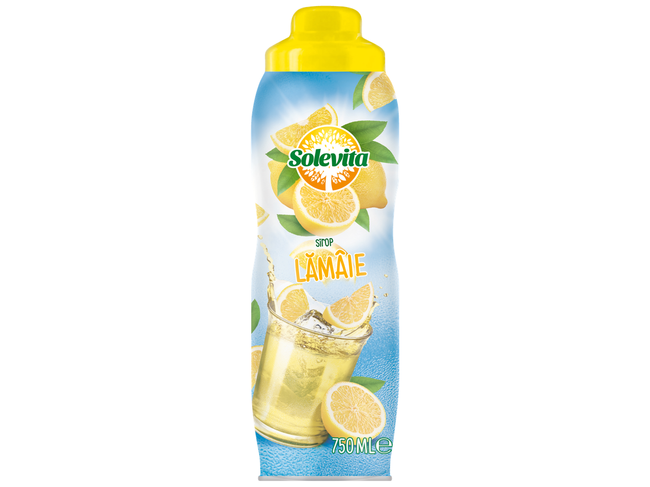 Sirop de lămâie Solevita, 750 ml.