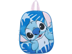 Stitch kids backpack, blue design.
