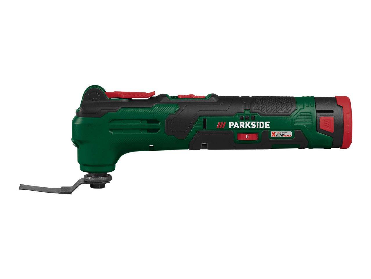 Go to full screen view: Parkside 12V Cordless Multipurpose Tool Starter Set - Image 3
