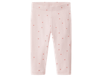 Rózsaszín, pöttyös kislány leggings
