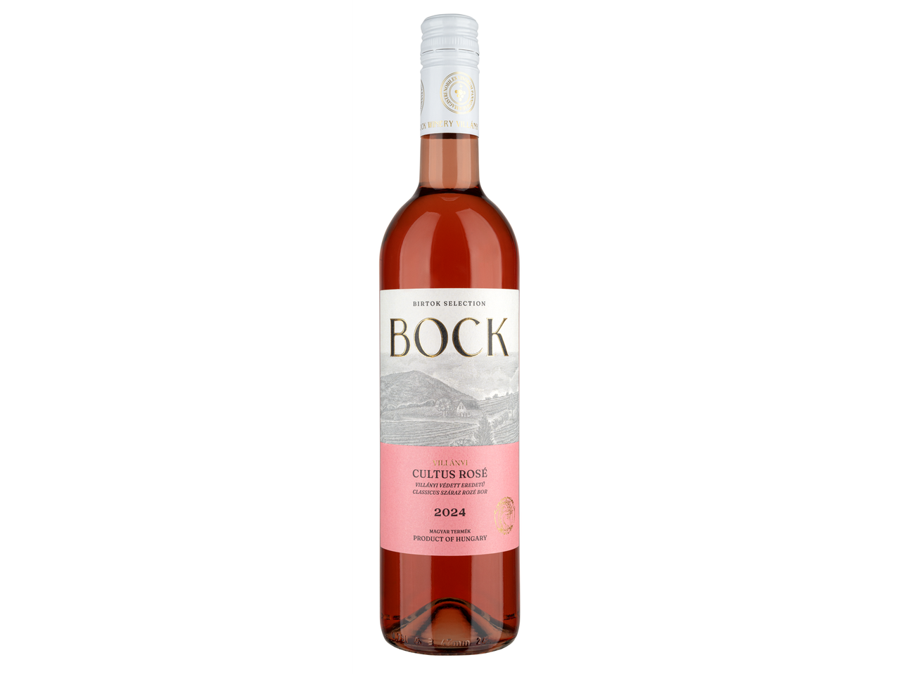 Bock Birtok Villányi Cultus Rosé 2024 bor.
