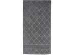 Sivi bade-mantil Livarno Home sa dijamantskim dezenom