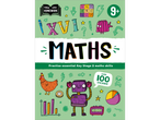 Maths book for 9+ year olds with over 100 stickers.