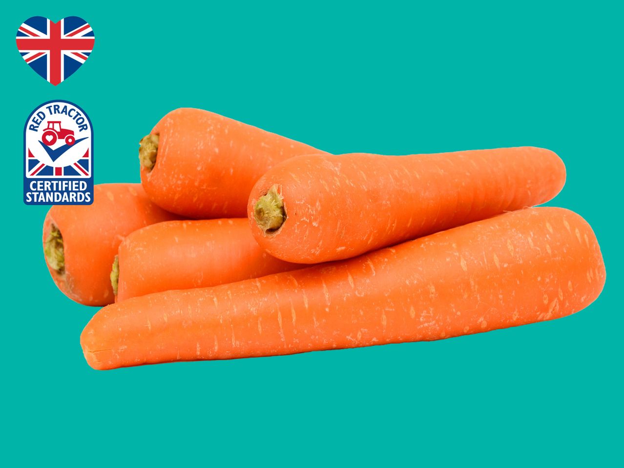 Go to full screen view: Organic Carrots - Image 1