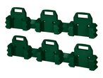 Parkside Wall Holder Set for Batteries - 2x 3 Slots