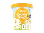 A tub of Golden Spoon Cookie Dough ice cream.