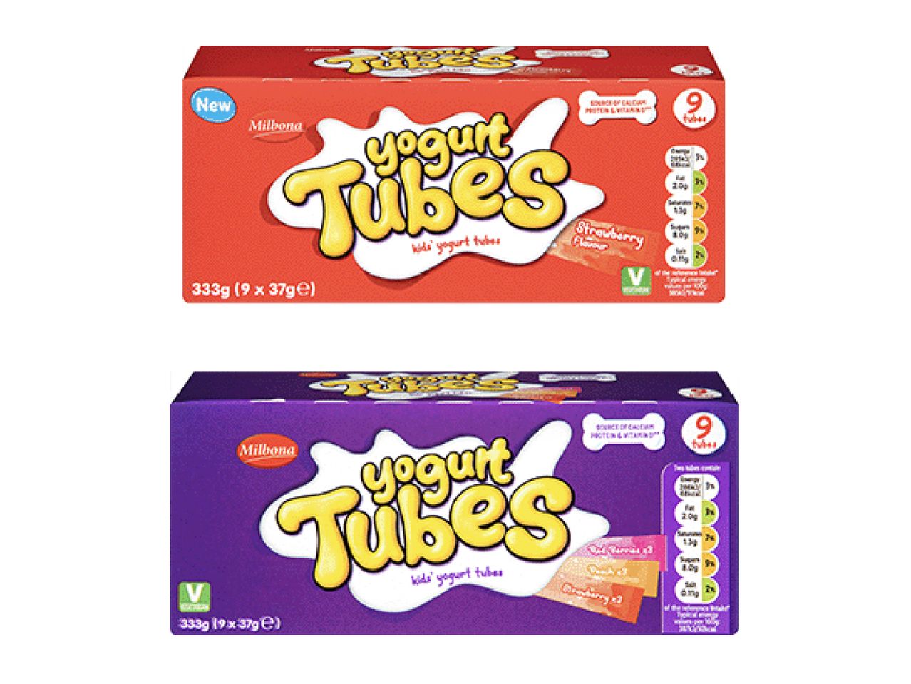 Milbona Kid Yoghurt Fruit Tubes