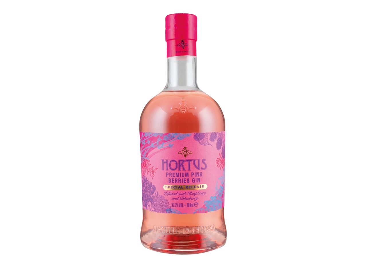 Go to full screen view: Hortus Premium Pink Berries Gin - Image 1