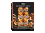 Deluxe Reindeer Puff Pastry, 80g, with festive shaped crispy pastries.