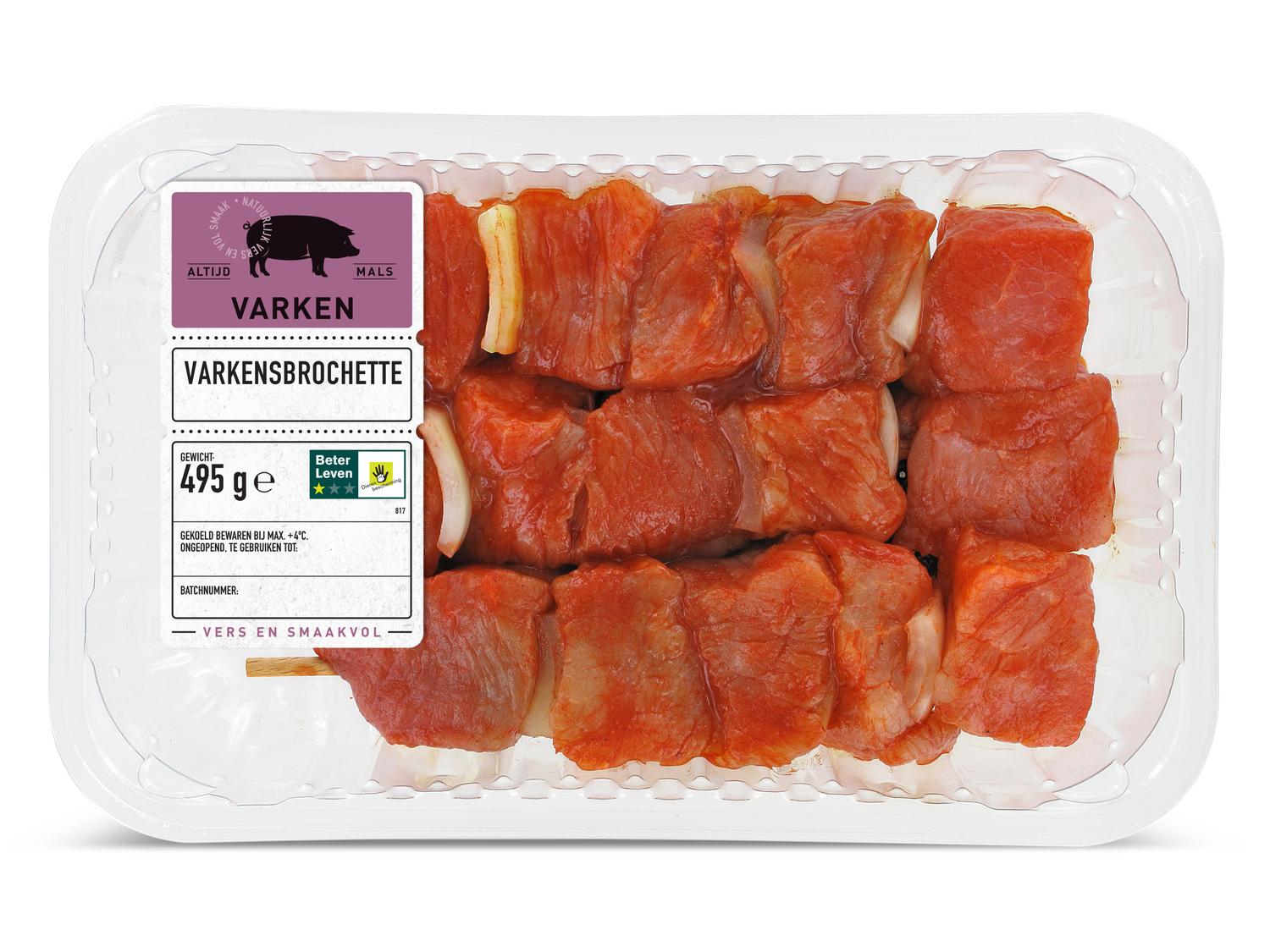 Varkensbrochette