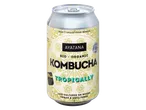 Ayatana Bio-Organic Kombucha drank met tropische smaak.