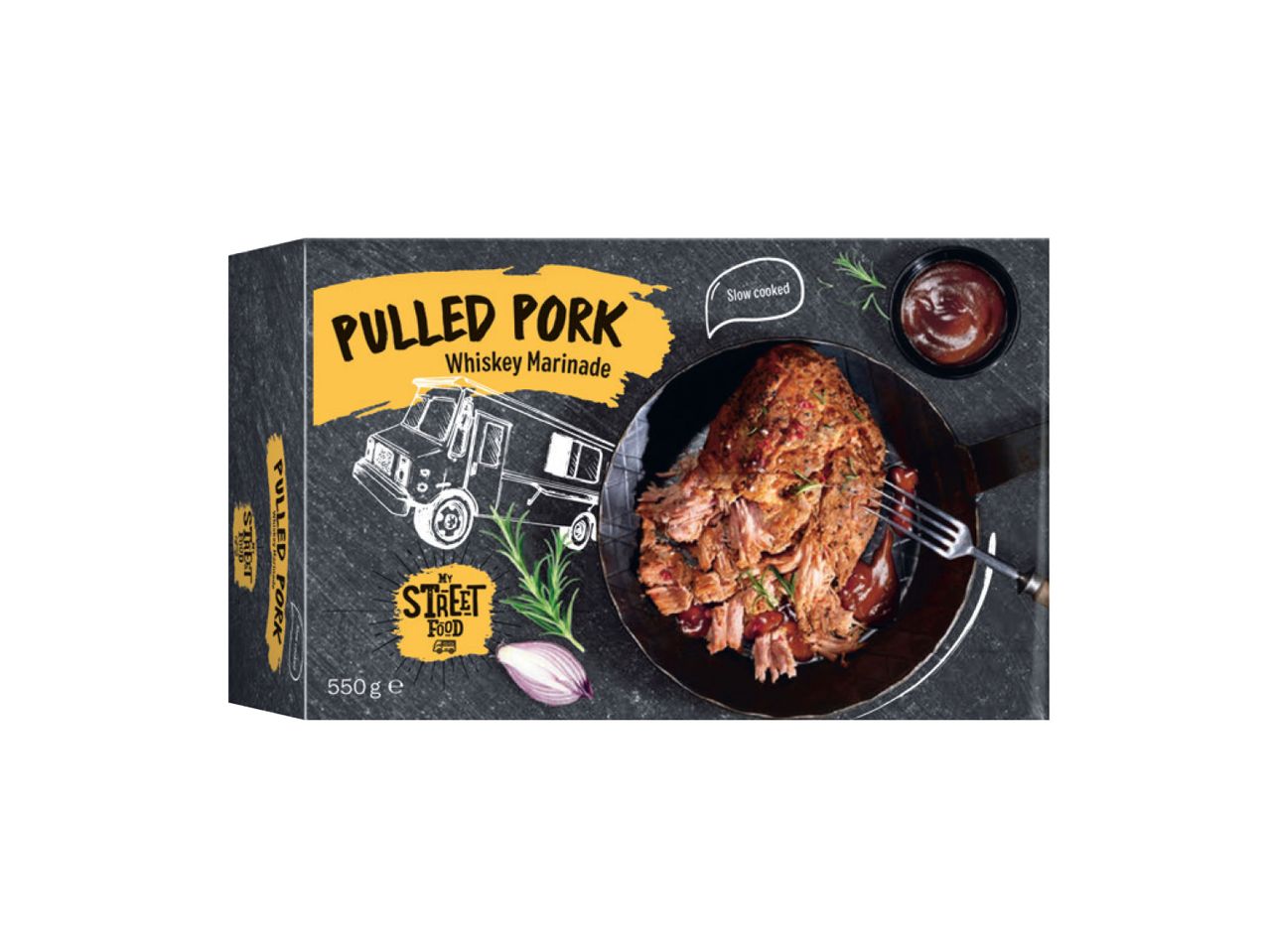Go to full screen view: Pulled Pork with Whiskey - Image 1