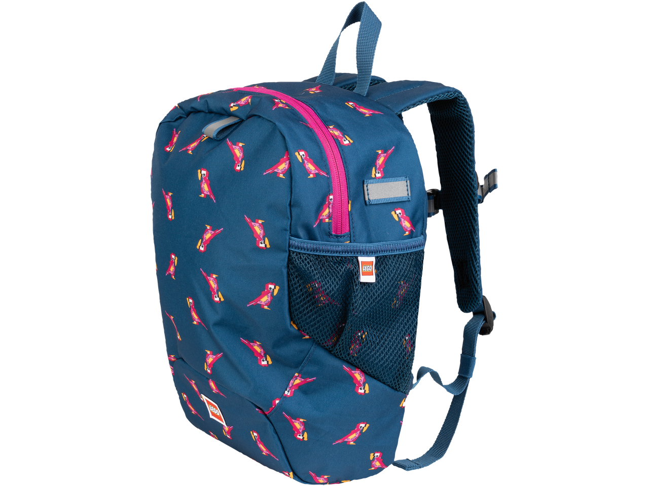 LEGO® 10L kuprinė su papūgų raštu