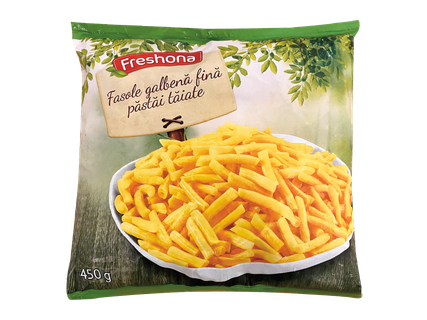 Fasole galbenă tăiată