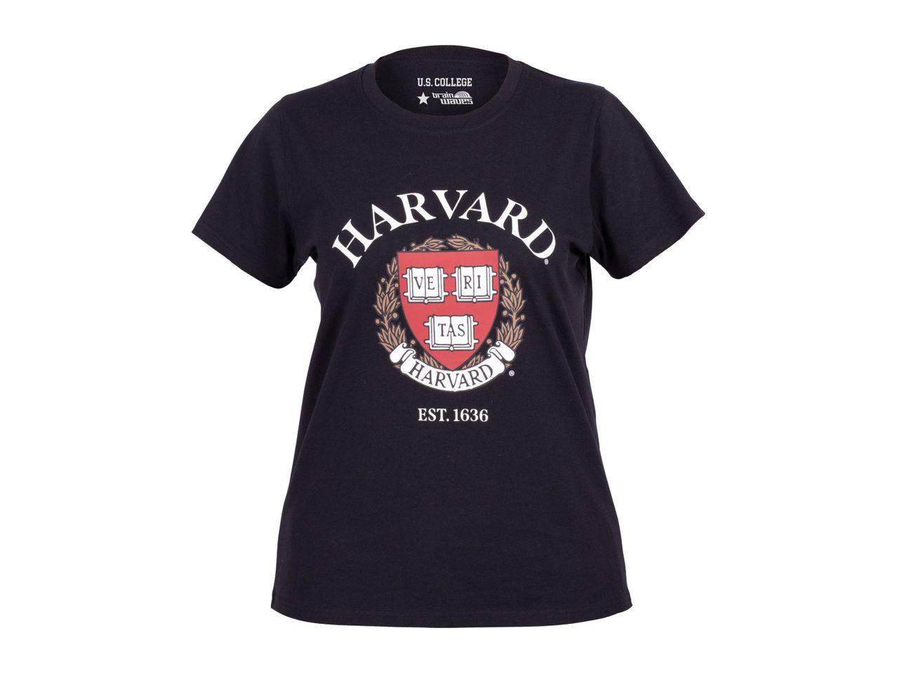 Ladies’ Black Harvard T-Shirt