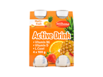 Milbona Active Drink: daugivaisis gėrimas su vitaminais B6, D ir L.Casei.