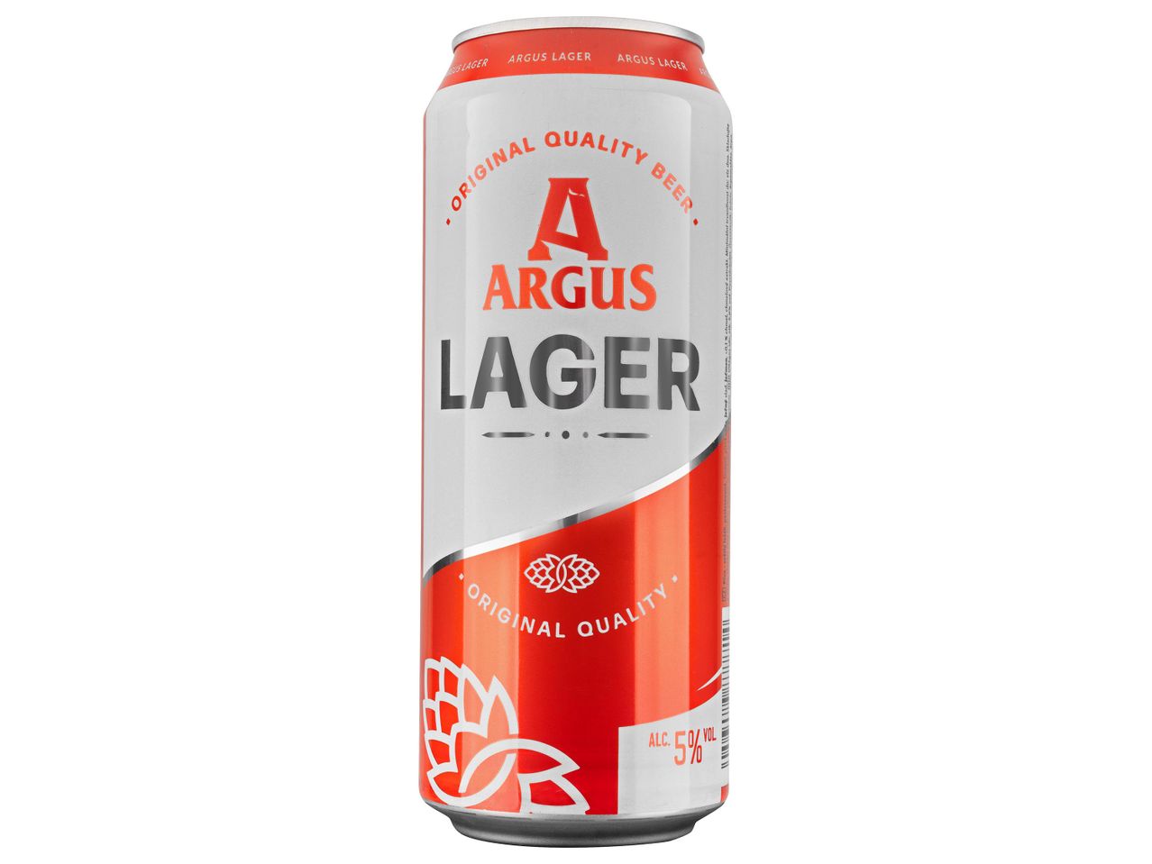 Argus Lager sör konzervdoboz.
