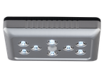 LIVARNO home LED Sensor Light with multiple bright LEDs and a central sensor.