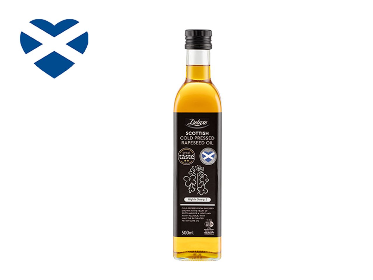 Deluxe Scottish Cold Pressed Rapeseed Oil