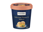 Gelado Italimo sabor Zabaione e nozes.
