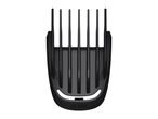 Black hair clipper comb attachment, 12 mm