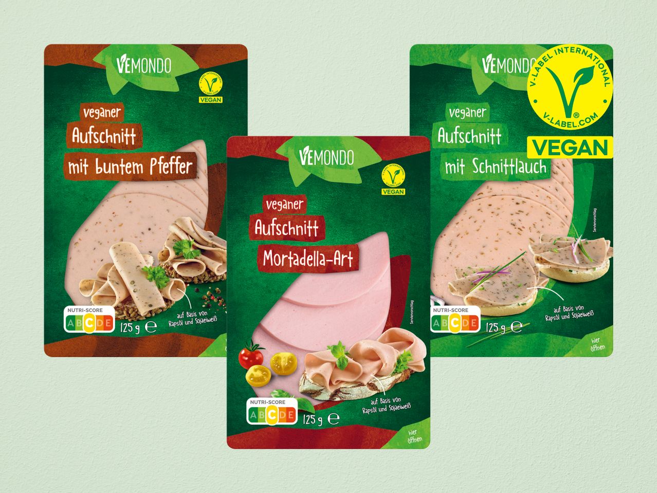 Gehe zu Vollbildansicht: Veganer Aufschnitt - Bild 1