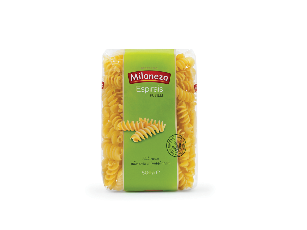 Massa Milaneza Fusilli, 500g.