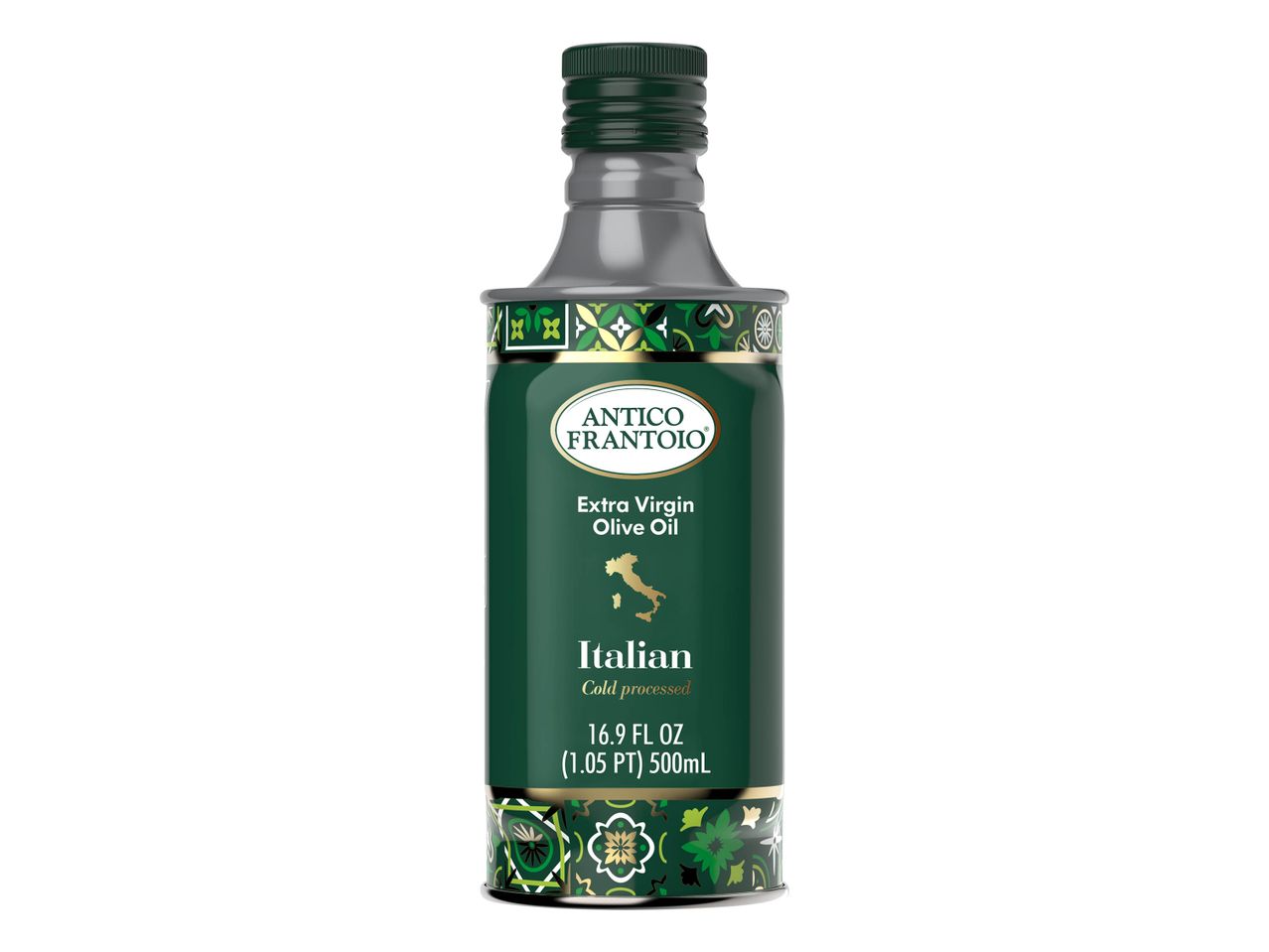 Huile d'olive extra vierge Antico Frantoio italienne, 500 ml.