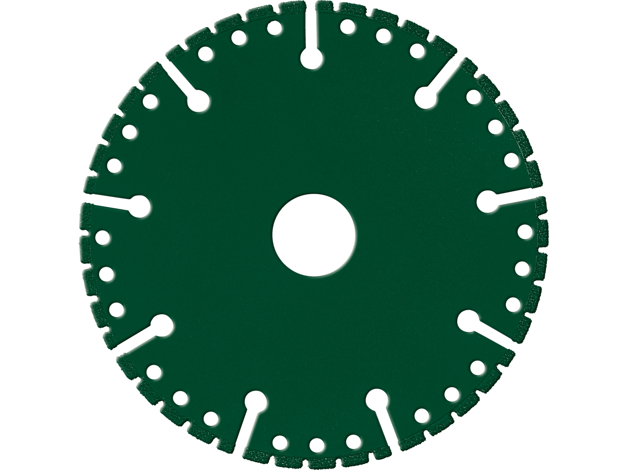 Žalias Parkside® deimantinis pjovimo diskas šlifuokliui.