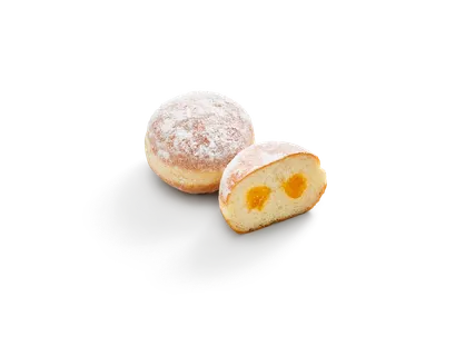 Berliner mit Marillenfüllung