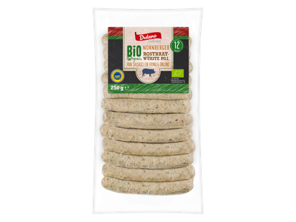 Crenvurști /Cârnați, bio de porc