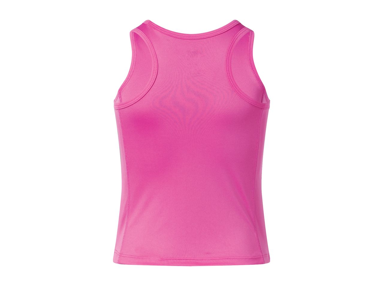 Pink sleeveless athletic top