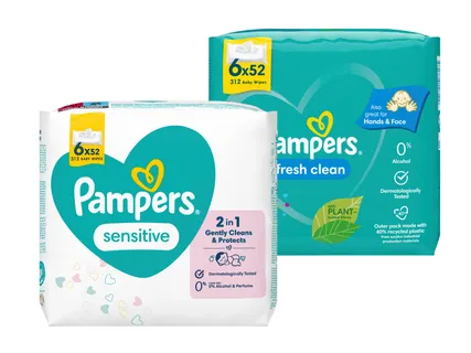 Pampers Feuchte Tücher