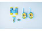 Paw Patrol binoculars, walkie-talkies, and flashlight: Jungle Adventure.