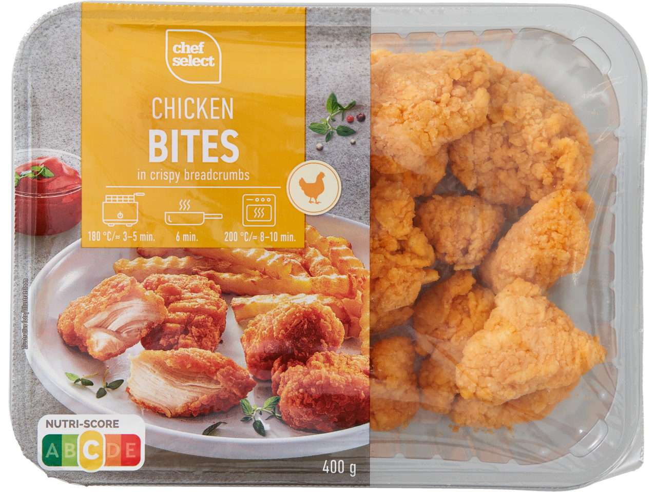 Chef Select kanahakkide pakend 400g.