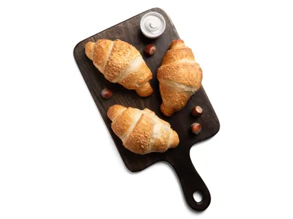 Mogyorós-tejkrémes croissant