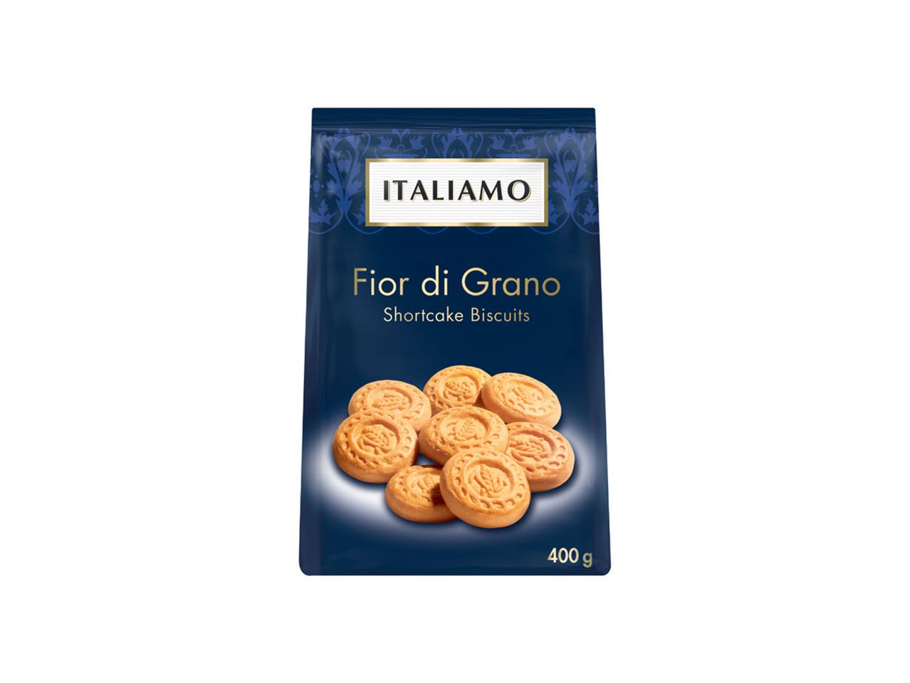 Italiano pakovanje keksa sa kikirikijem.