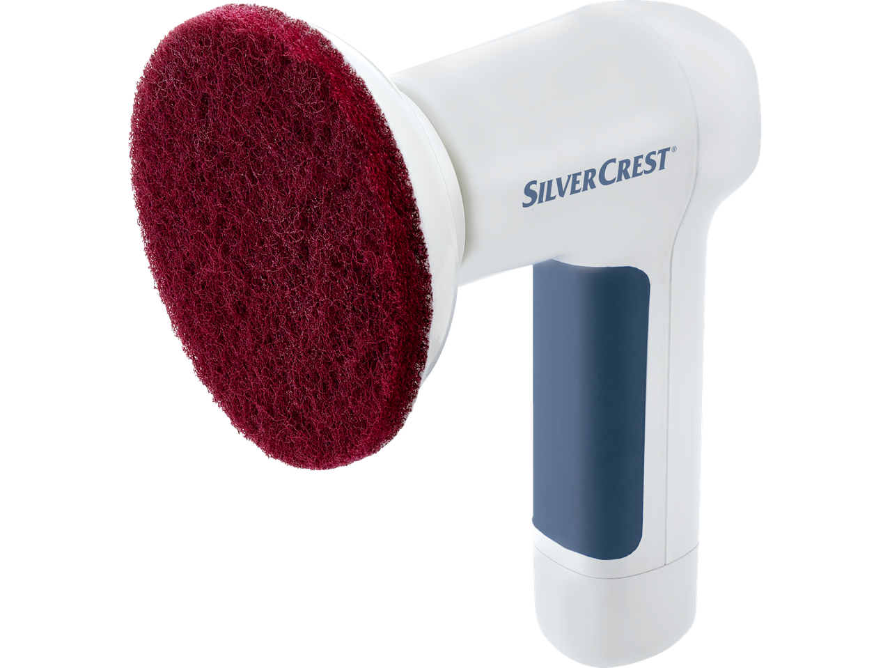 Limpador SilverCrest com escova vermelha.