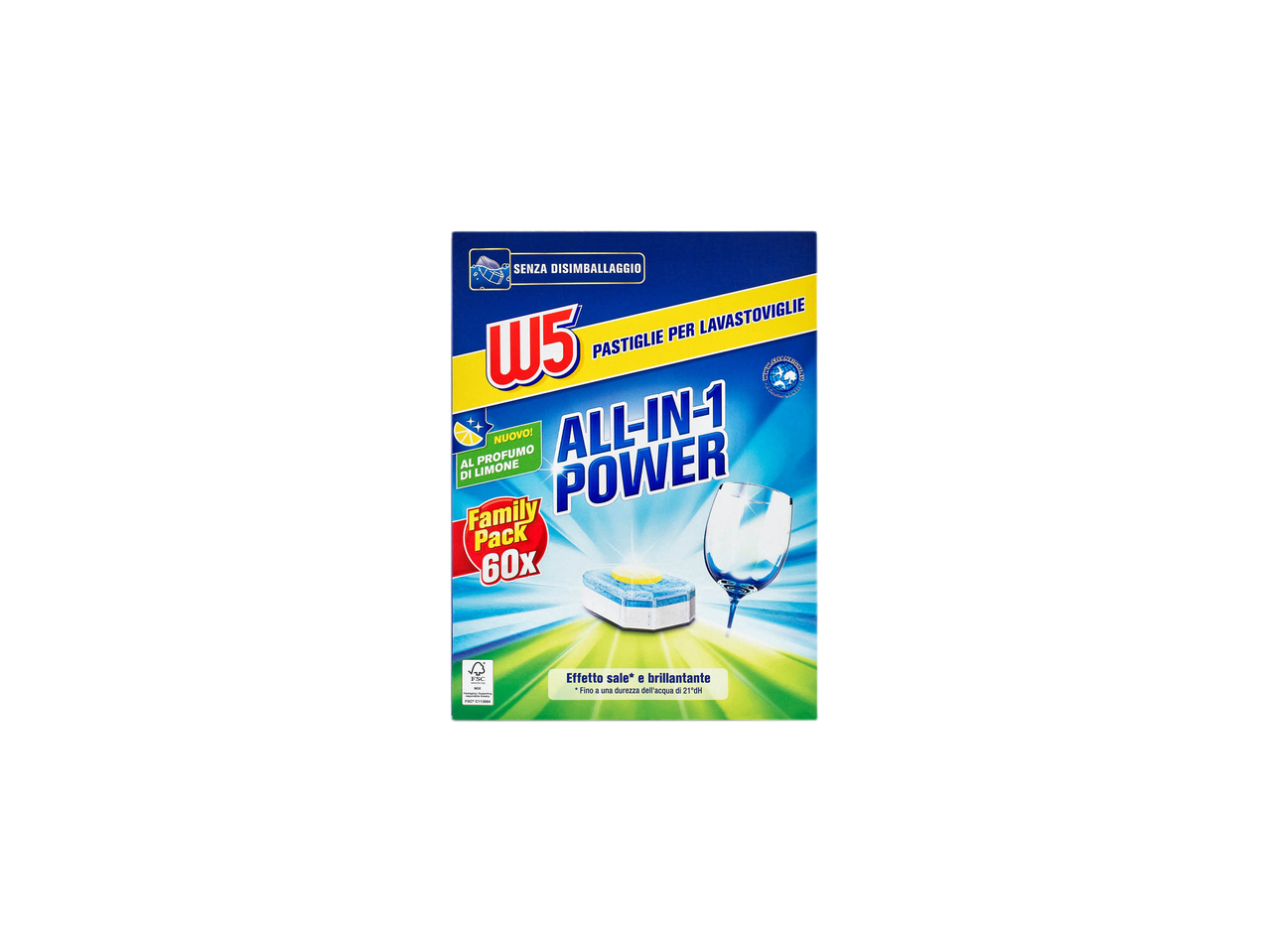 All-in-1 Dishwasher Tabs Lemon