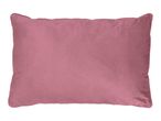 Pink velvet cushion