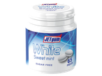 JetGum White Sweet Mint suikervrije kauwgom.