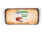 Pakiran jabolčni cheesecake Alpenfest v črnem pekaču s prozorno folijo.