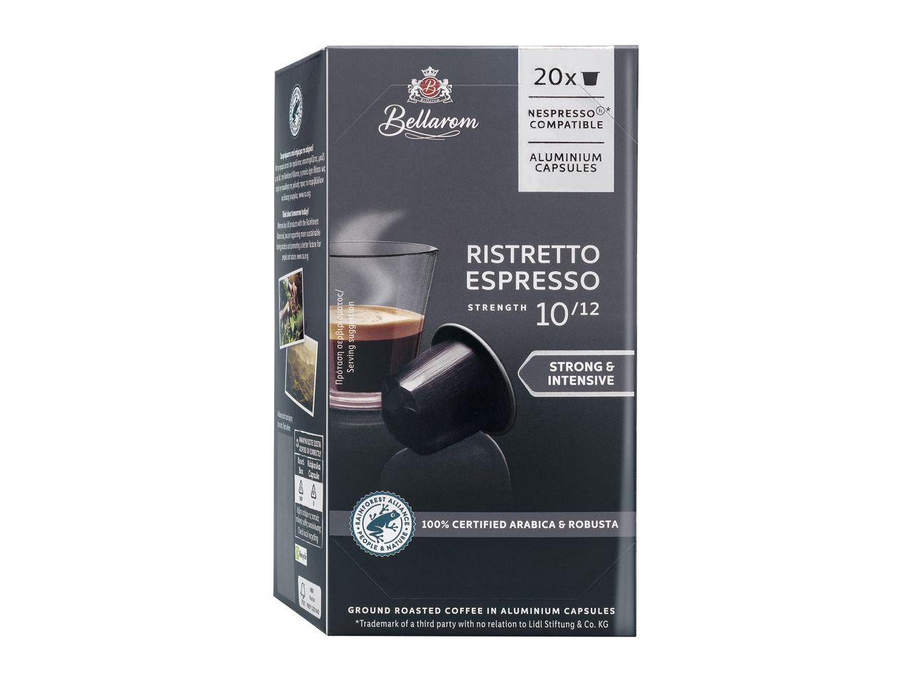Bellarom Κάψουλες ALU espresso Ristretto RFA