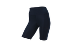 Dark blue athletic shorts.